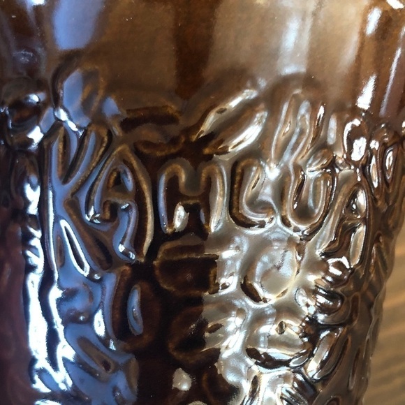 Kahlua coffee bean mugs set of 2 brown Pernod Richard - Picture 7 of 8